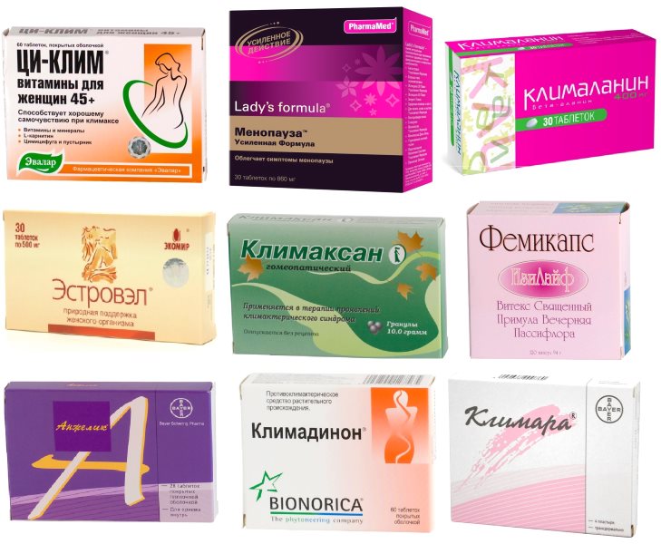 Препараты при климаксе у женщин гормональные и негормональные